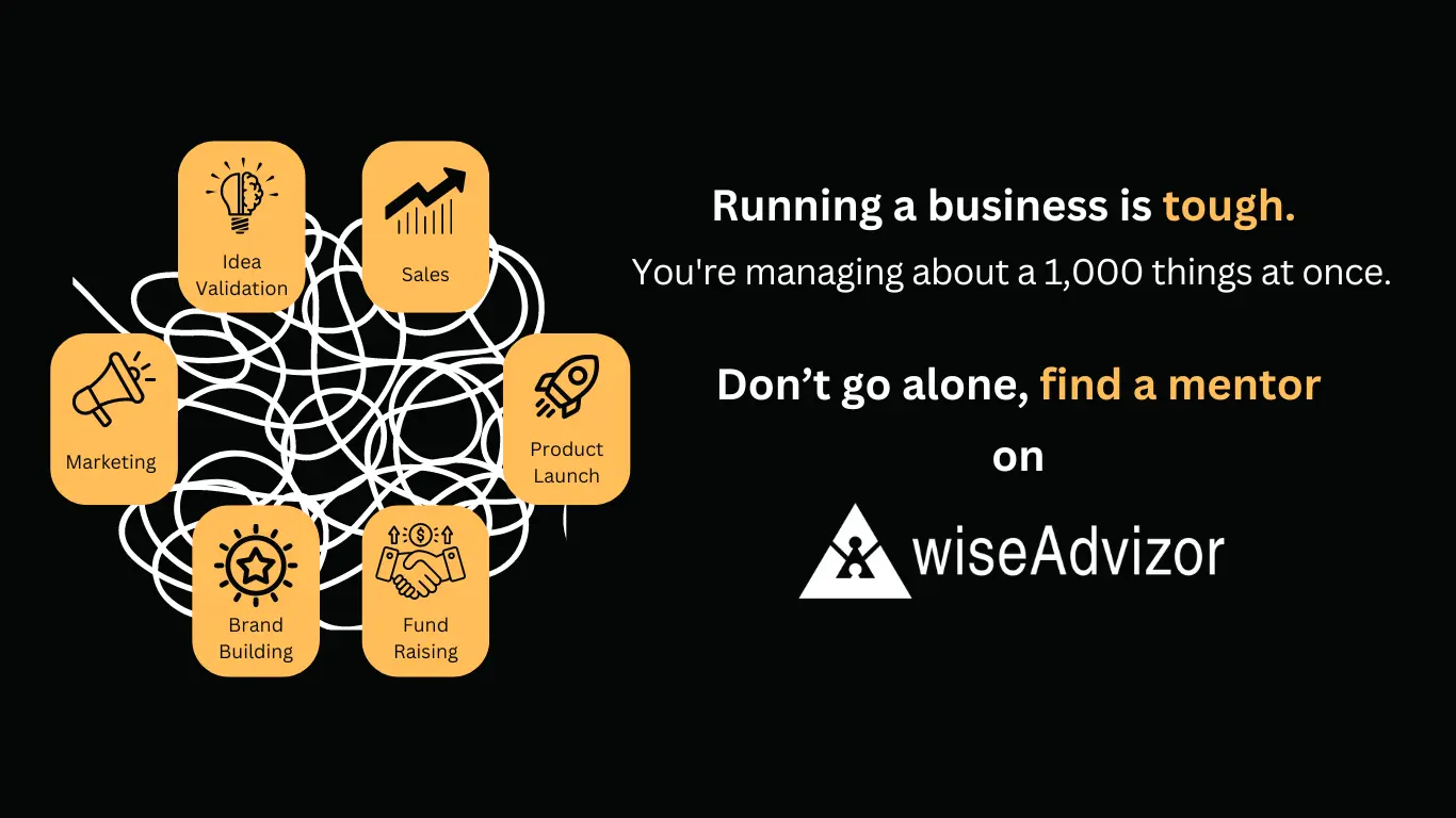 Why every entrepreneur needs wiseAdvizor?